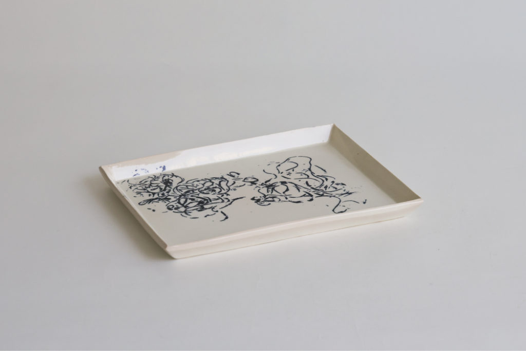 陶芸作家中里花子さん片口お猪口セット